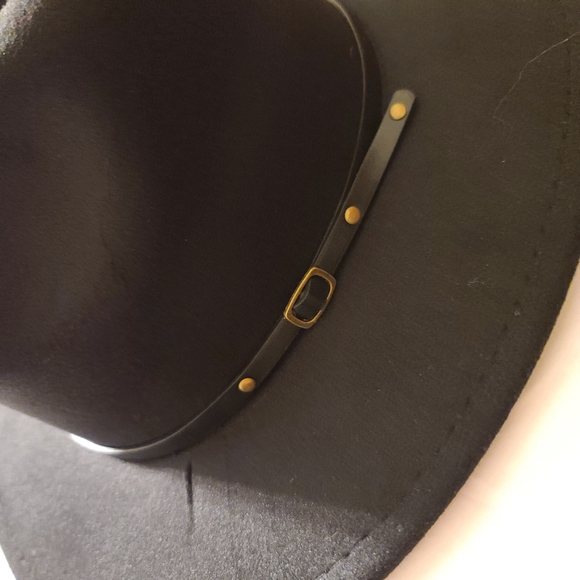 Felt wide brim Fedora - Picture 3 of 4